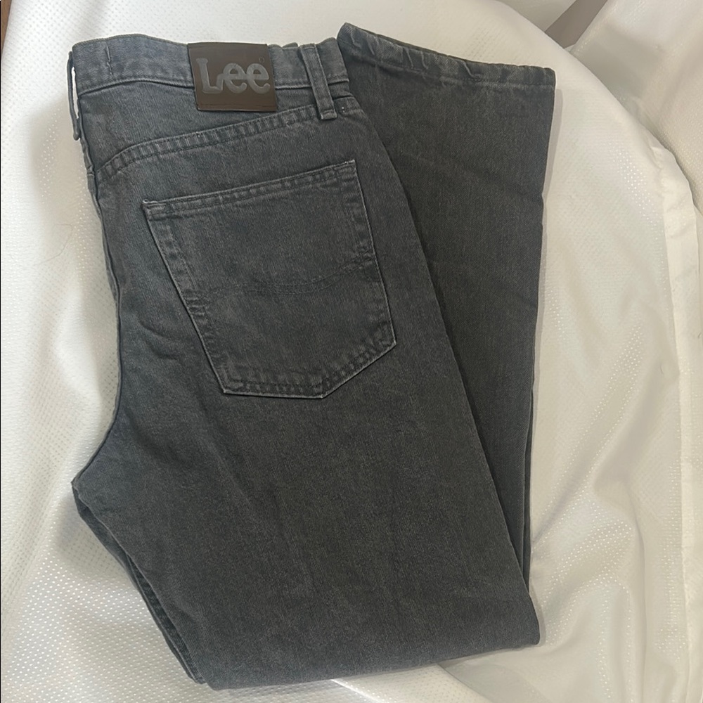Lee Denim Men's Dark Gray Jeans 33x30 33 Waist 30 Length